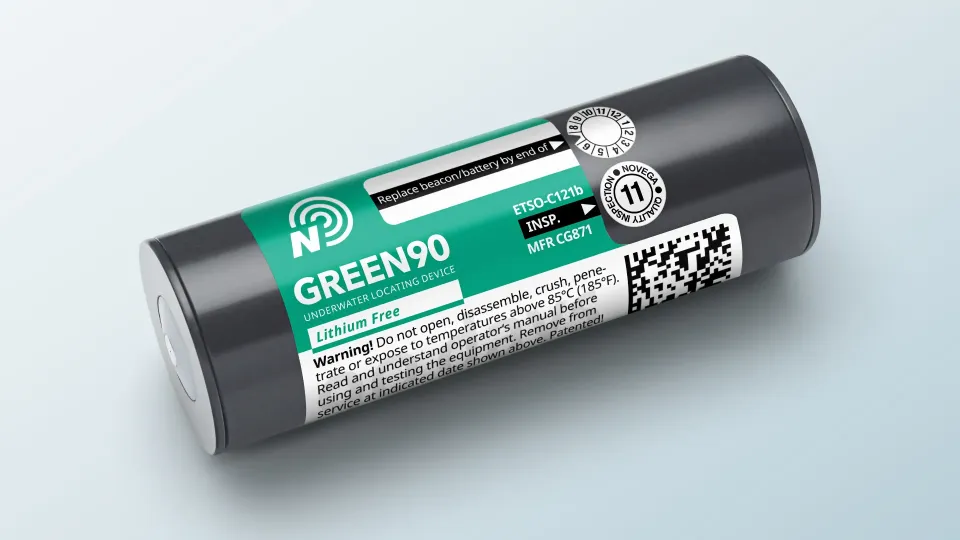 GREEN90 - The first and only lithium-free ULB in the aviation market. GREEN90 - The first and only lithium-free ULB in the aviation market.